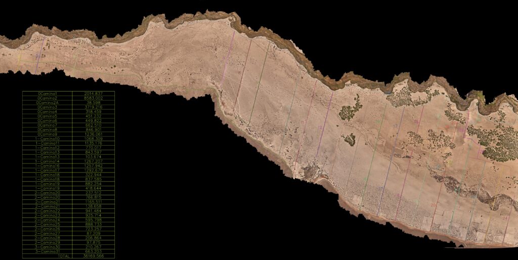 ortomosaico mapa dron